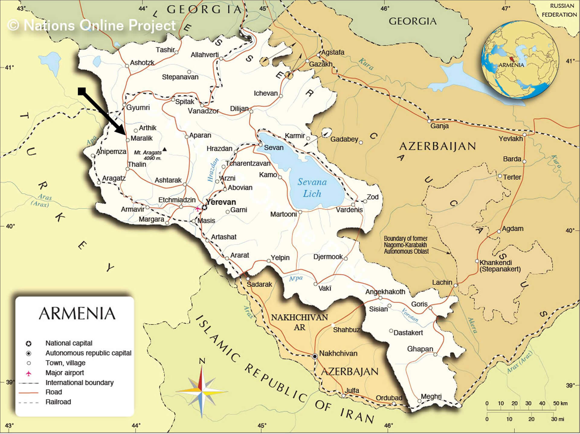 Ermenistan Ulusal Haritasi